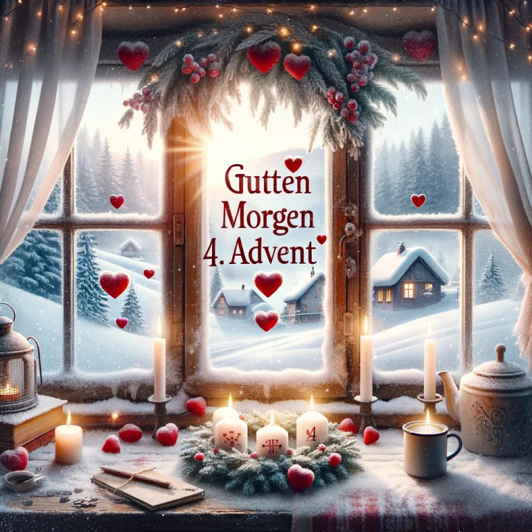 guten morgen 4.advent