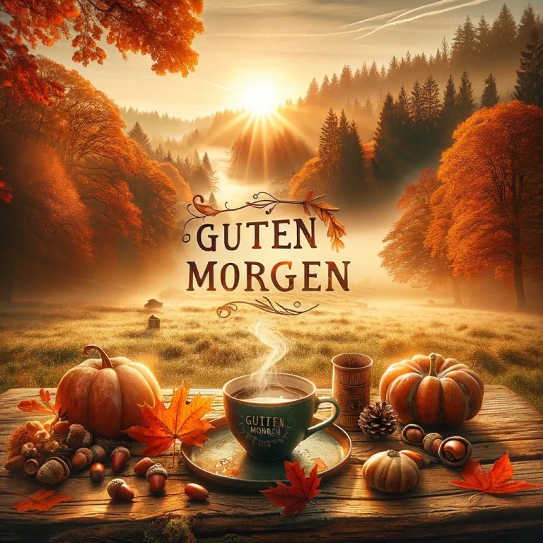 Guten Morgen bilder kostenlos herbst