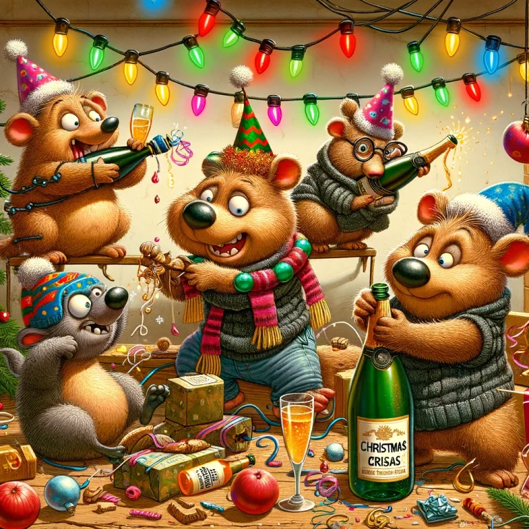 lustige bilder zwischen weihnachten und silvester