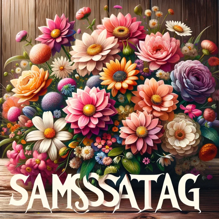 samstag blumengrüße bilder