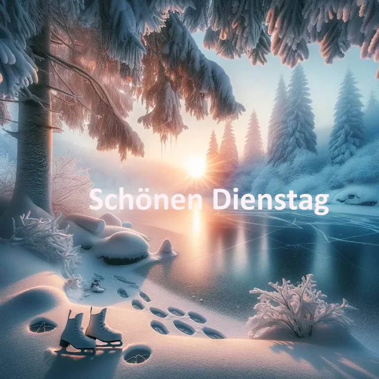 Schönen Dienstag winter bilder