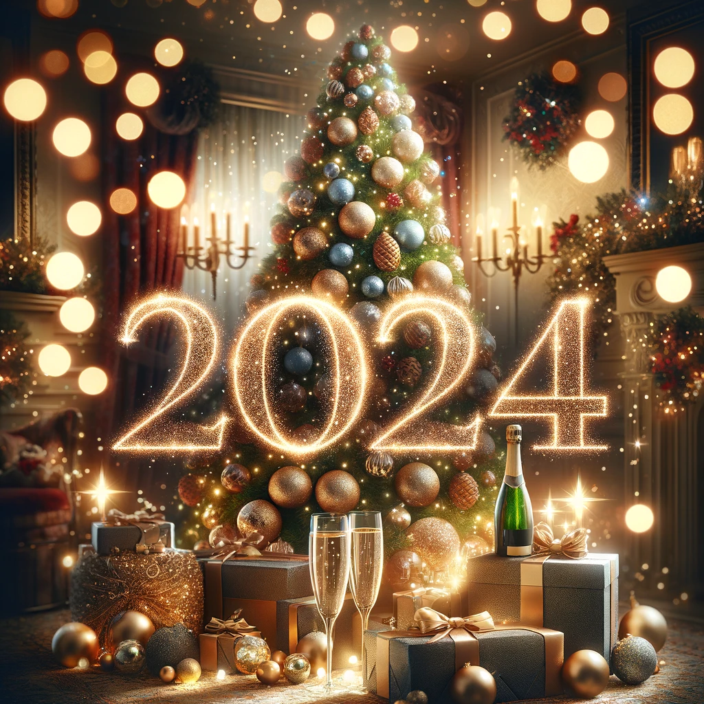 Weihnachtsgrüße und Neujahrsgrüße 2024