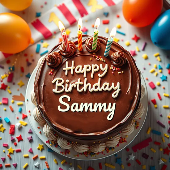 Bild von Personalisierte Geburtstagstorte Sammy – Dieses Bild Kostenlos zum Teilen Erhalten